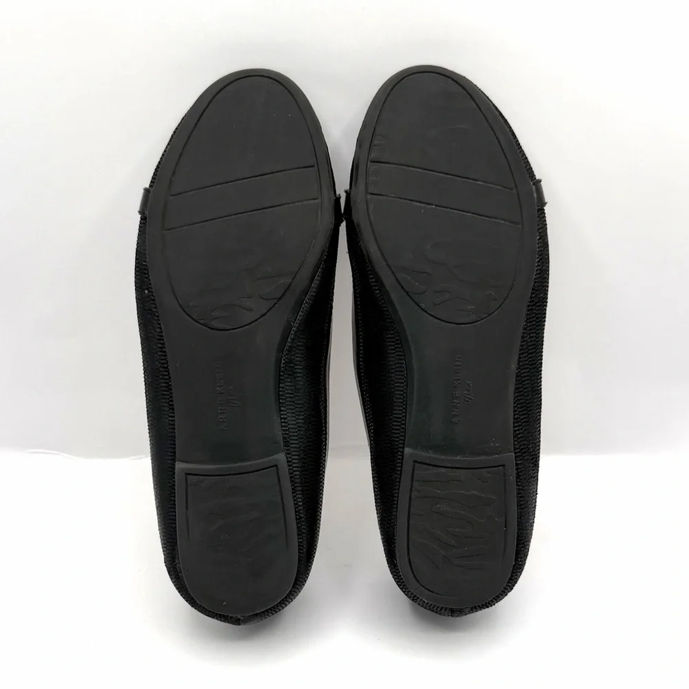 ANNE KLEIN iFlex Loafers Flats Black 6.5M AKSAVIHA Buckle Casual Work - Picture 8 of 8